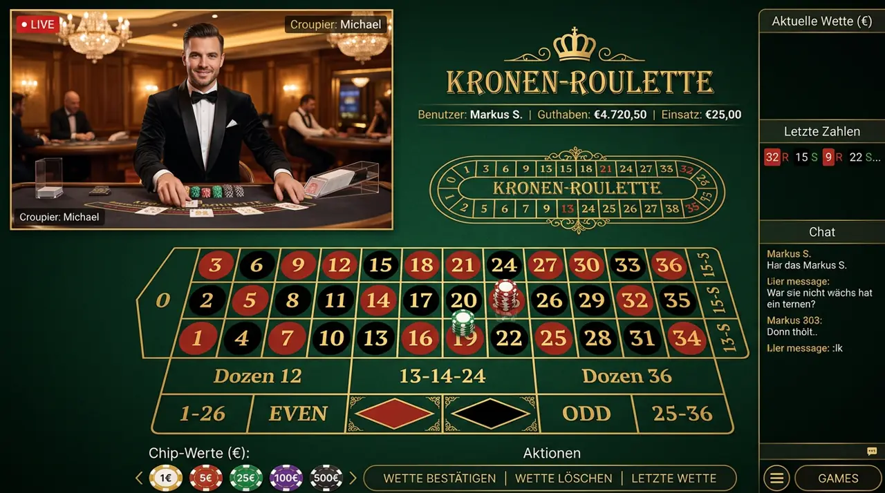 Live Casino im Staxino